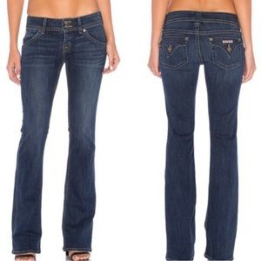 Hudson Jeans Signature Bootcut Flap Pocket Retro 70s Blue 27